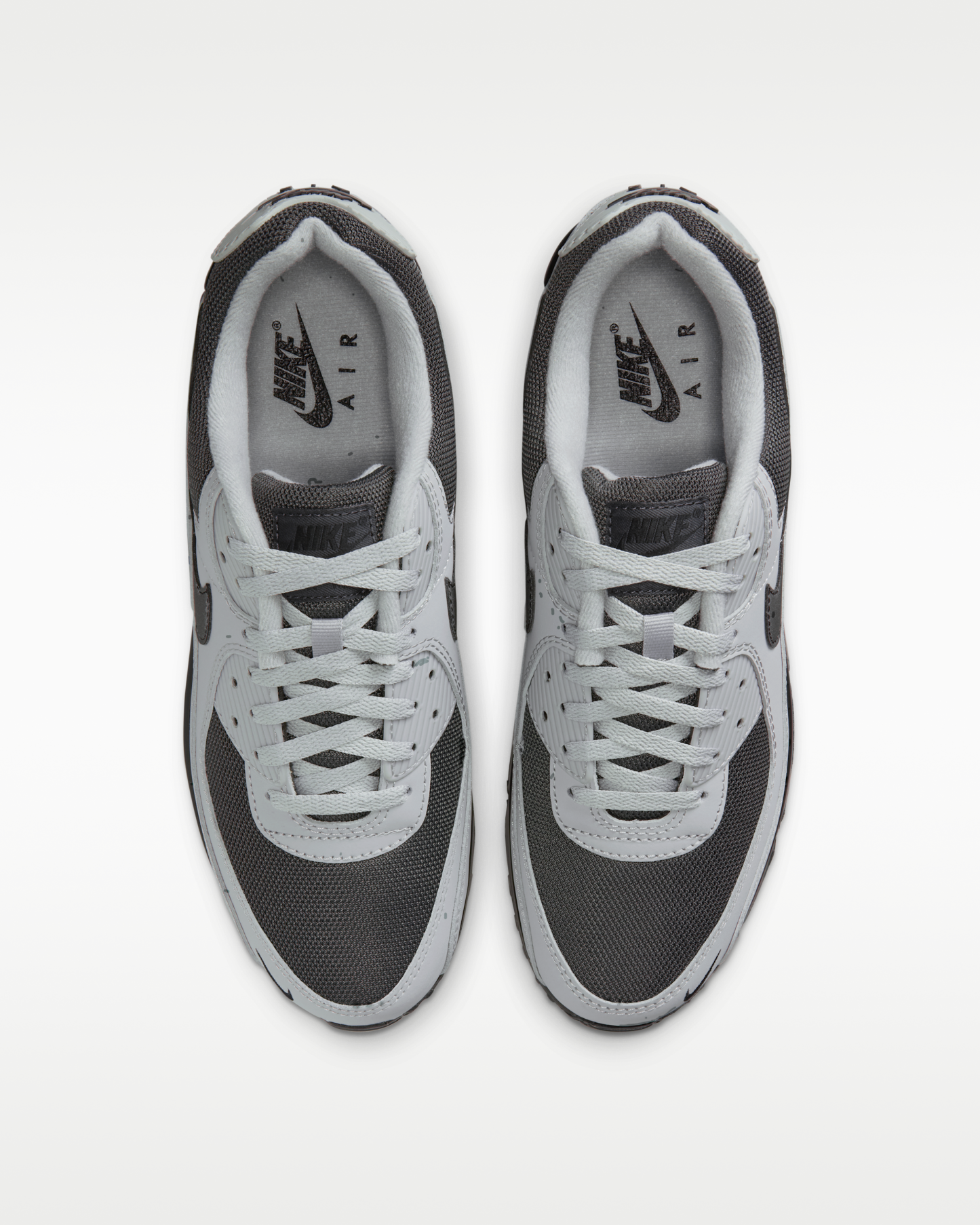 Nike Air Max 90 Men's Shoes - Light Smoke Grey/Anthracite/Photon Dust/Black - View 4