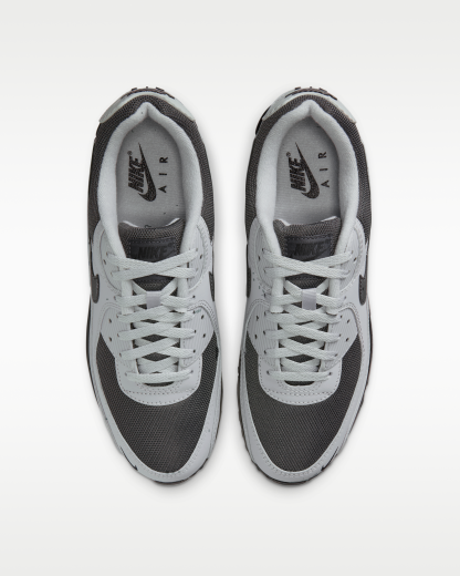 Nike Air Max 90 Men's Shoes - Light Smoke Grey/Anthracite/Photon Dust/Black - View 4