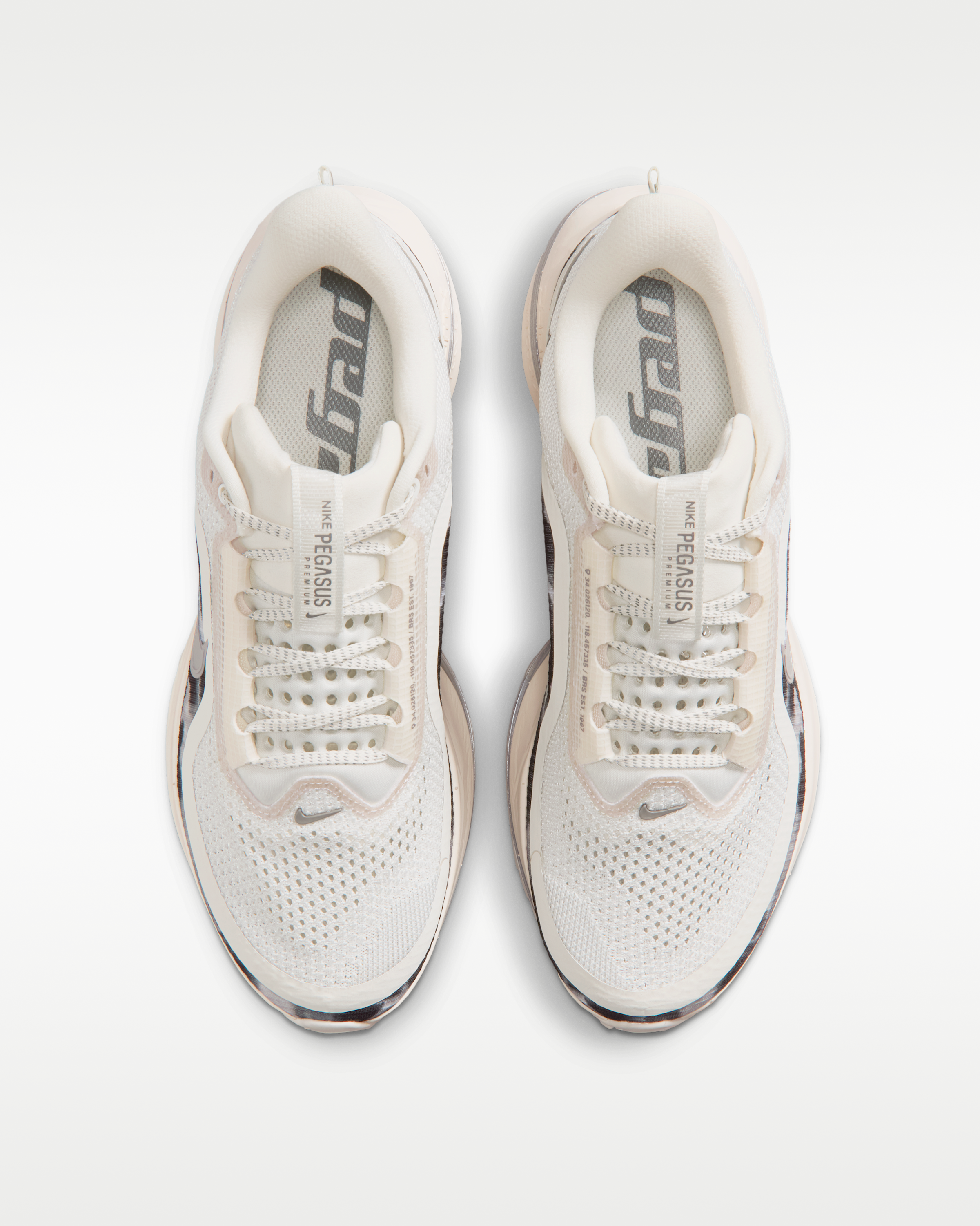 Nike Pegasus Premium SE Women's Road Running Shoes - Phantom/Anthracite/Metallic Silver/Pencil Point - View 4