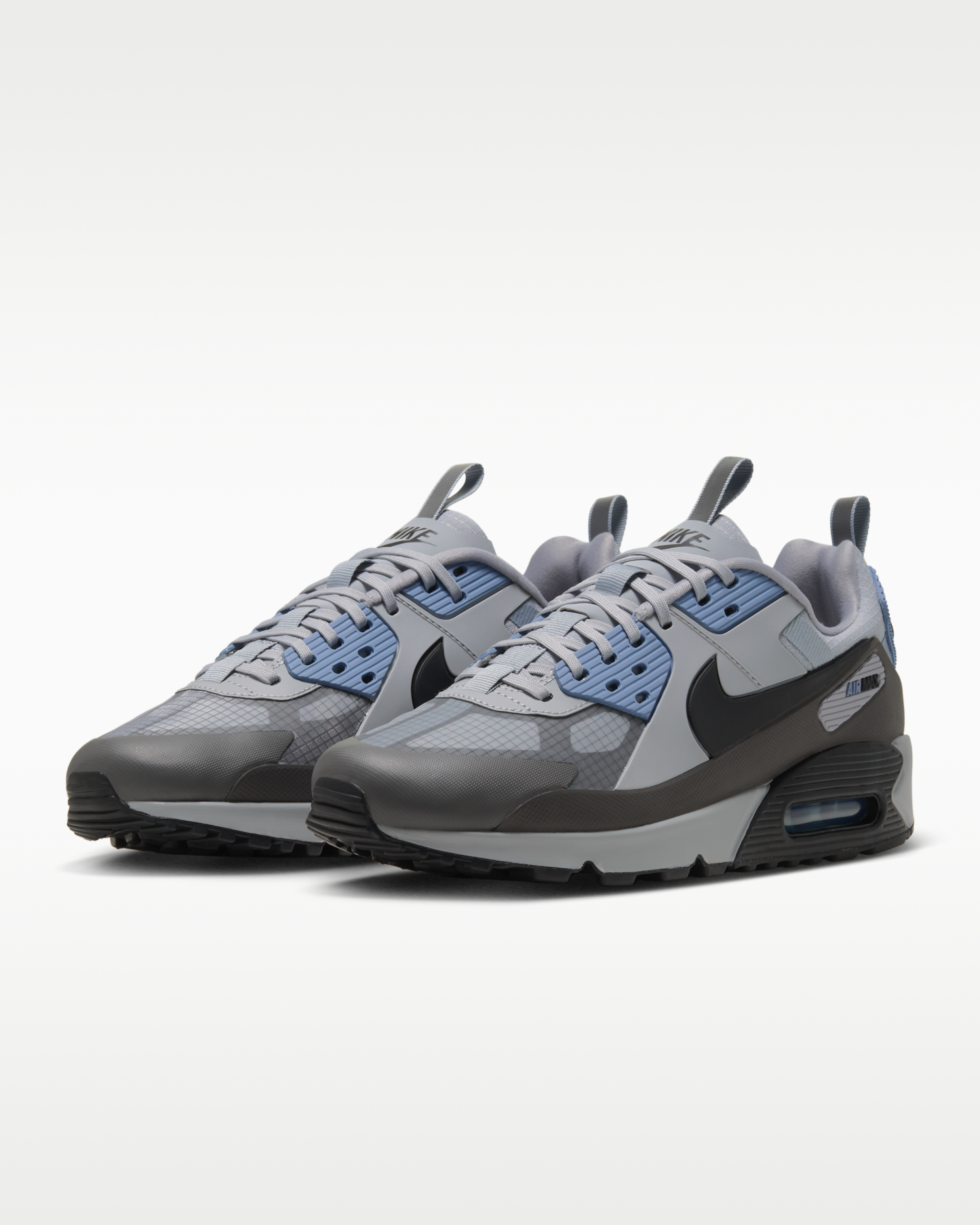 Nike Air Max 90 Drift Men's Shoes - Medium Ash/Work Blue/Wolf Grey/Black - View 5