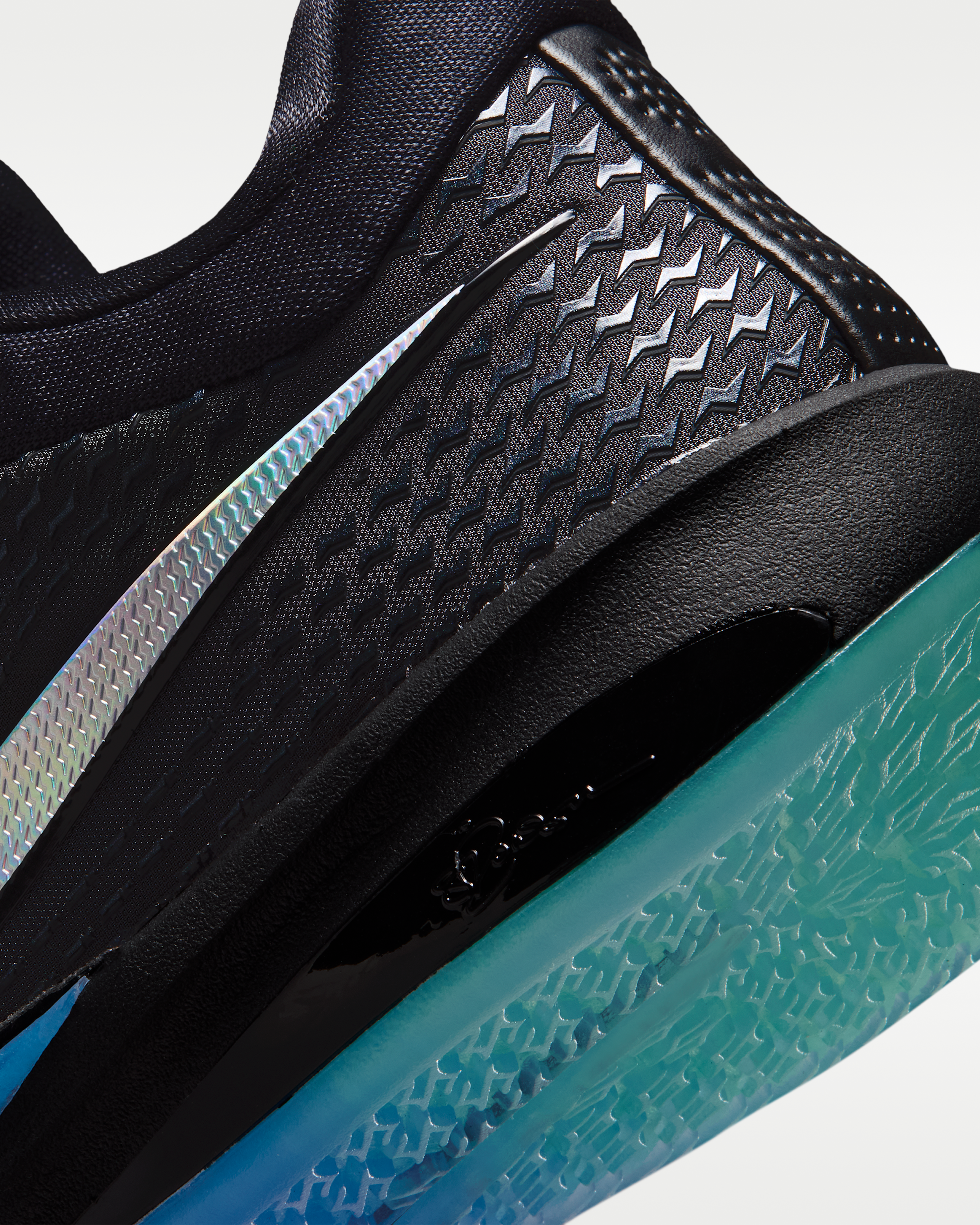 Sabrina 4 'Nike Nights' Basketball Shoes - Black/Blue Glow/Light Aqua/Multi-Colour - View 8