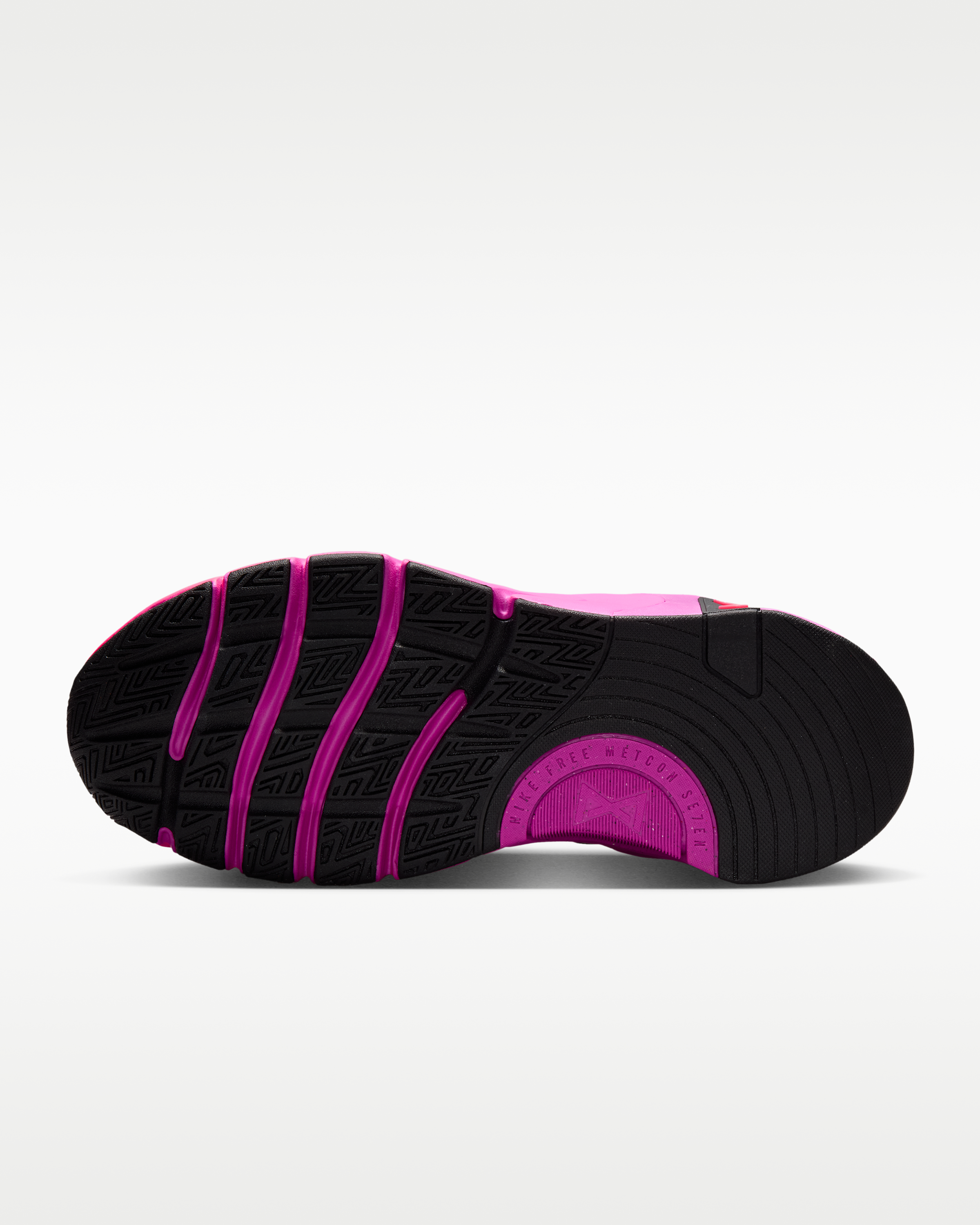 Nike Free Metcon 7 Women's Training Shoes - Black/Hyper Pink/Metallic Cool Grey/Fuchsia Blast - View 2
