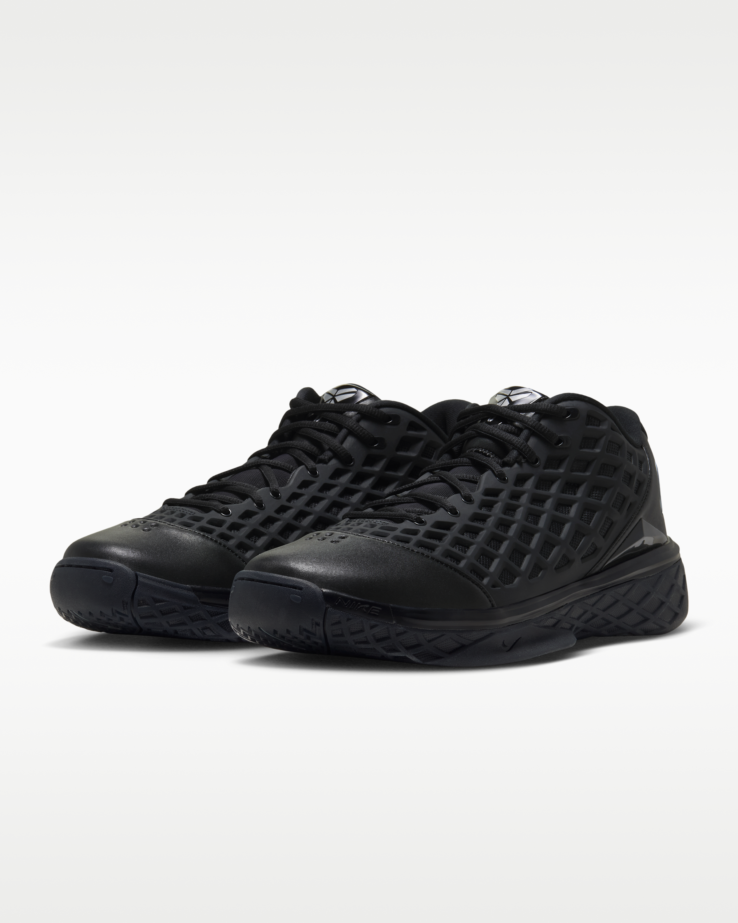 Kobe III Low Protro Men's Basketball Shoes - Black/Metallic Cool Grey - View 5