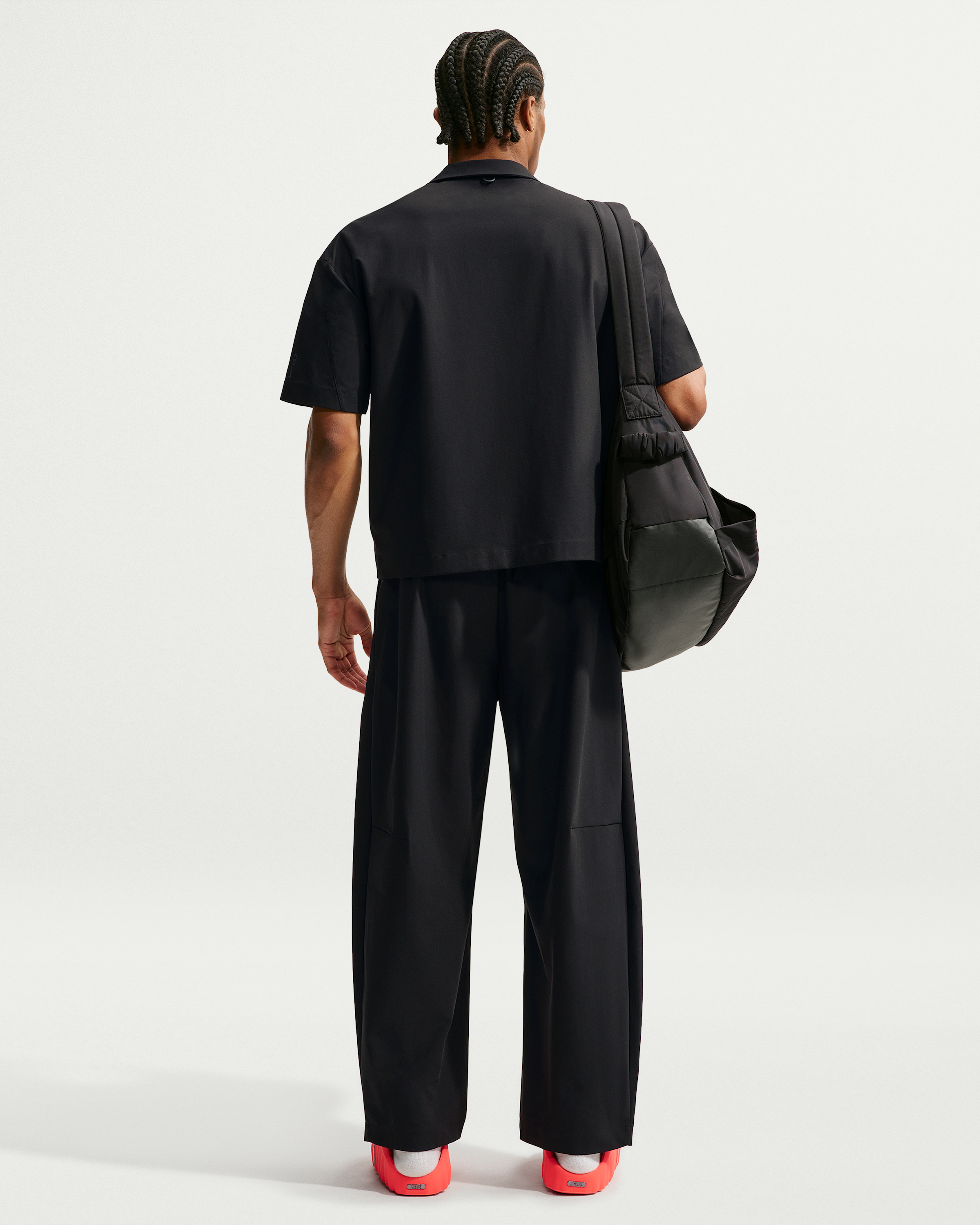 Nike 24.7 PerfectStretch Men's Dri-FIT UV Protection Barrel-Leg Trousers - Black/Black/Dark Smoke Grey - View 5