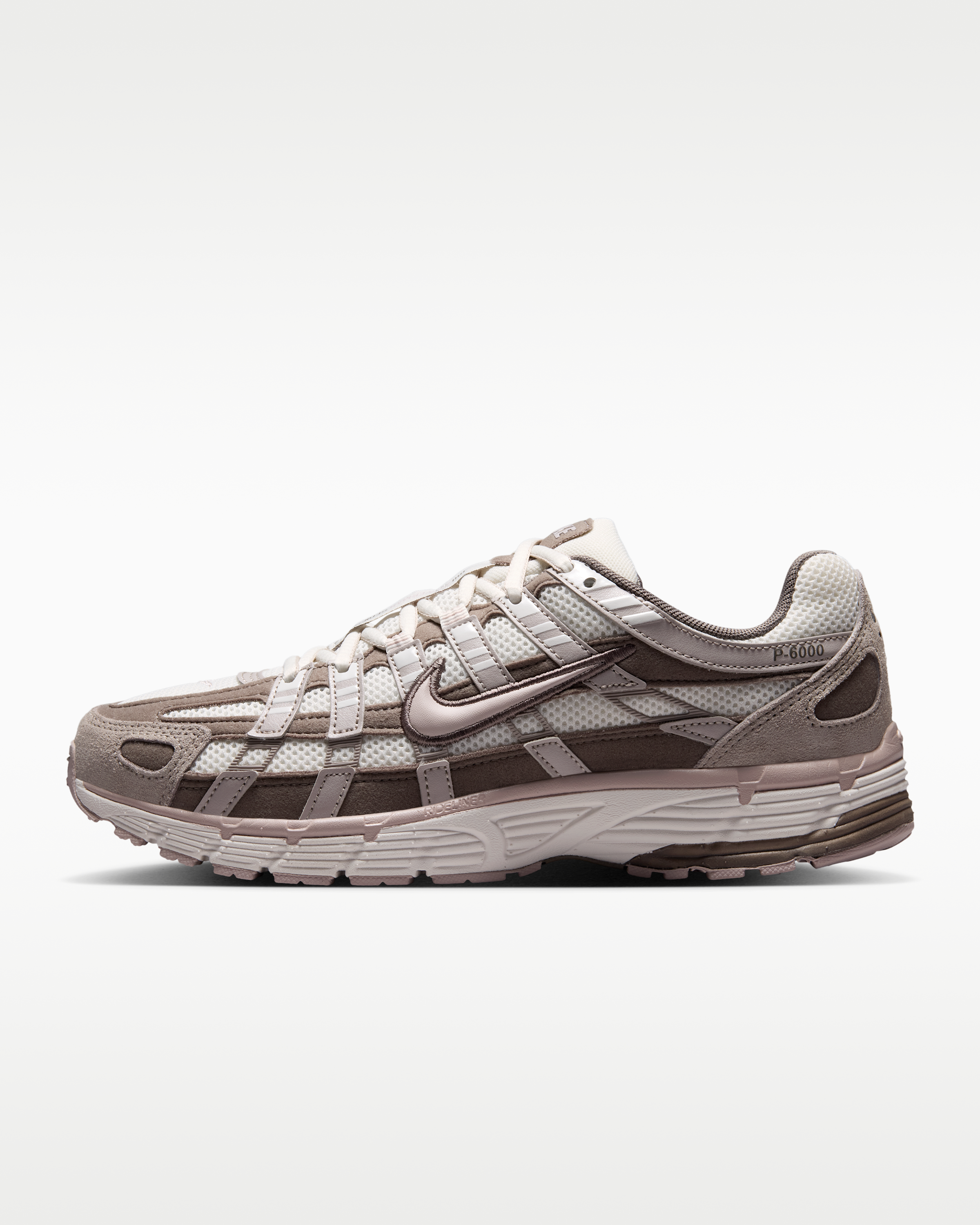 Nike P-6000 Women's Shoes - Summit White/Cave Stone/College Grey/Platinum Violet - View 1
