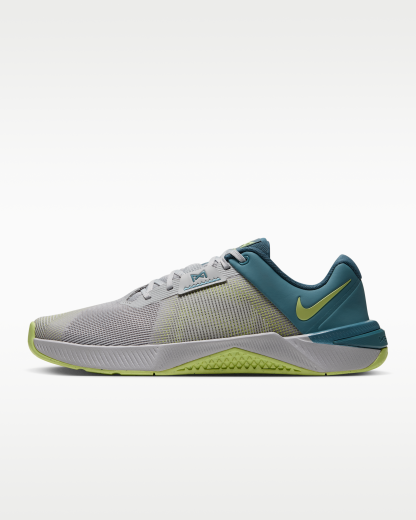 Nike Metcon 10 Men's Workout Shoes - Grey Fog/Smoky Blue/New Slate/Light Lemon Twist - View 1