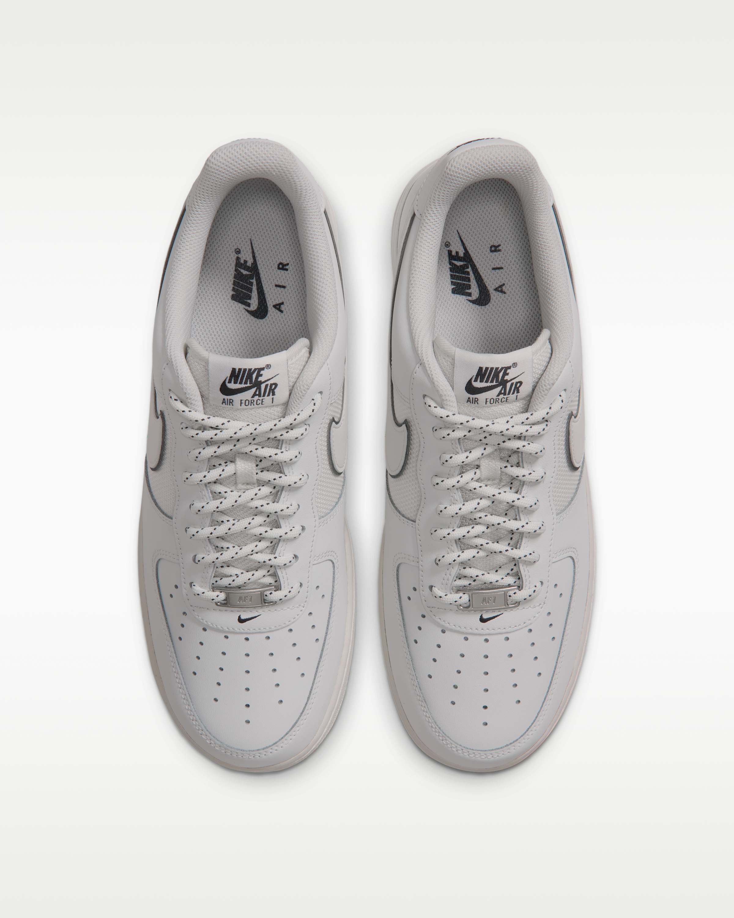 Nike Air Force 1 '07 LV8 Men's Shoes - Summit White/Summit White/Anthracite - View 4