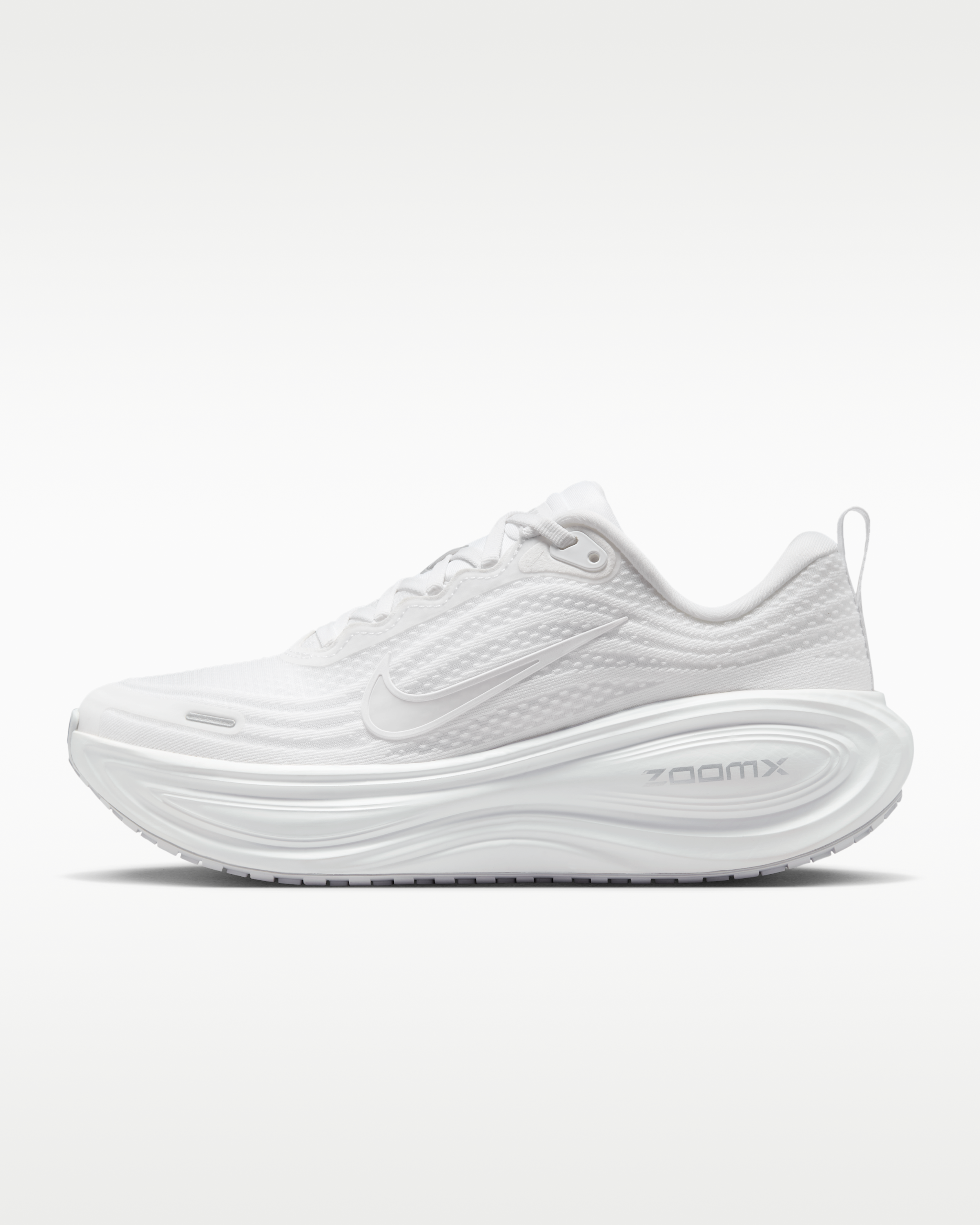 Nike Vomero Plus Women's Road Running Shoes - White/Photon Dust/Metallic Silver/Summit White - View 1
