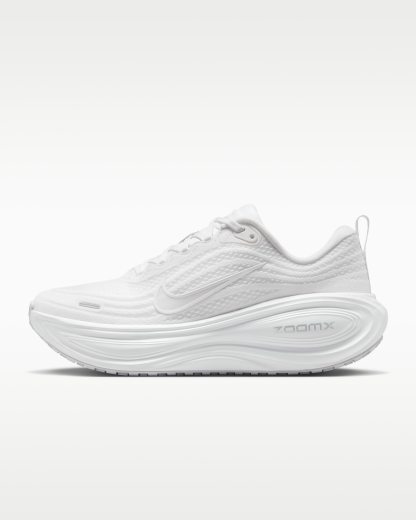 Nike Vomero Plus Women's Road Running Shoes - White/Photon Dust/Metallic Silver/Summit White - View 1