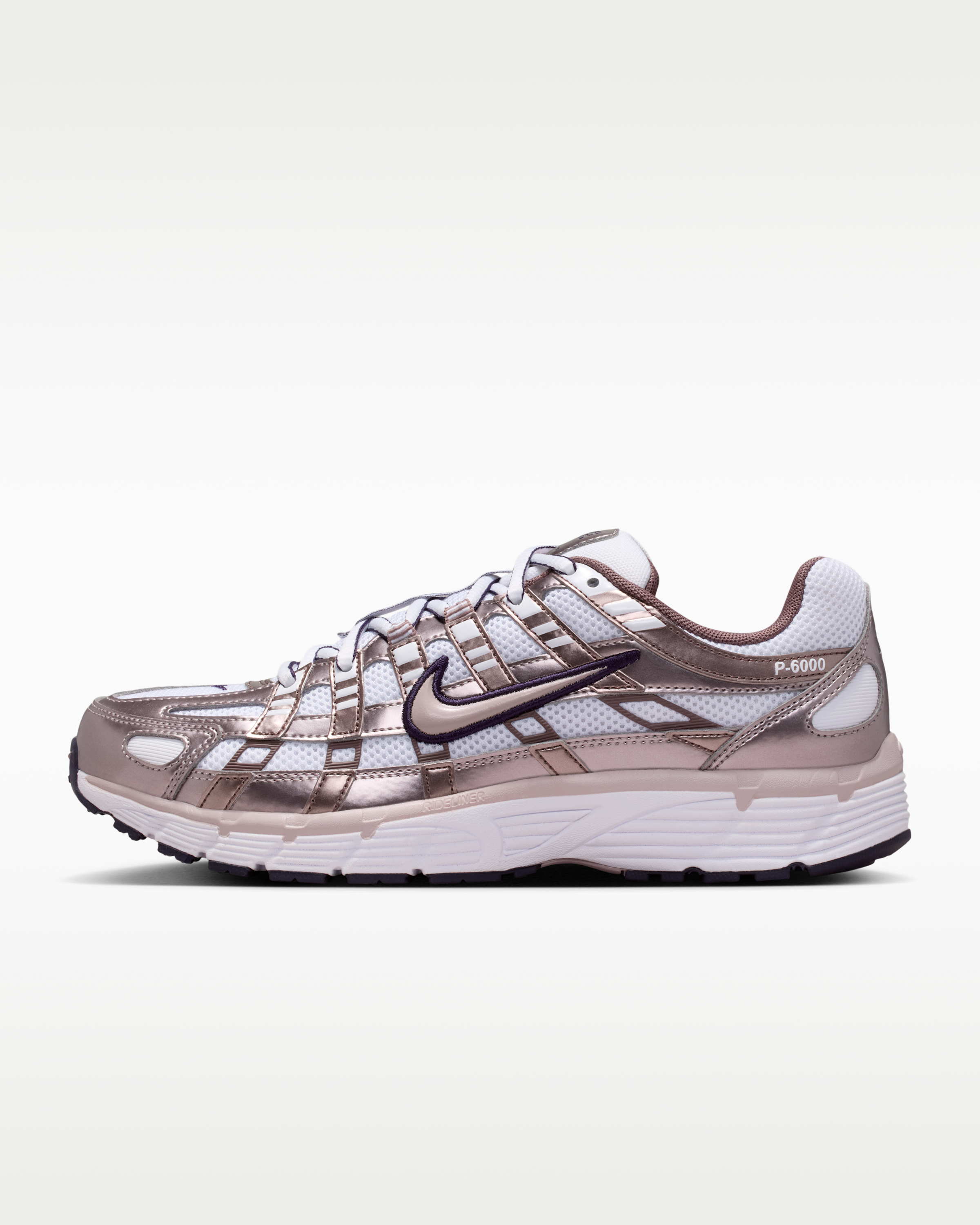 Nike P-6000 Women's Shoes - White/Light Violet Ore/Tattoo/Purple Dynasty - View 1