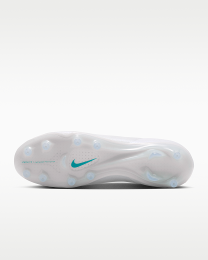 Nike Mercurial Vapor 17 Elite Artificial-Grass Low-Top Football Boots - White/Dusty Cactus - View 2
