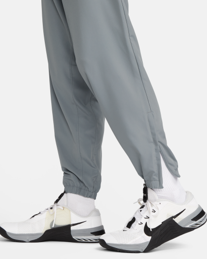Nike Form Men's Dri-FIT Tapered Versatile Trousers - Smoke Grey/Black - View 4