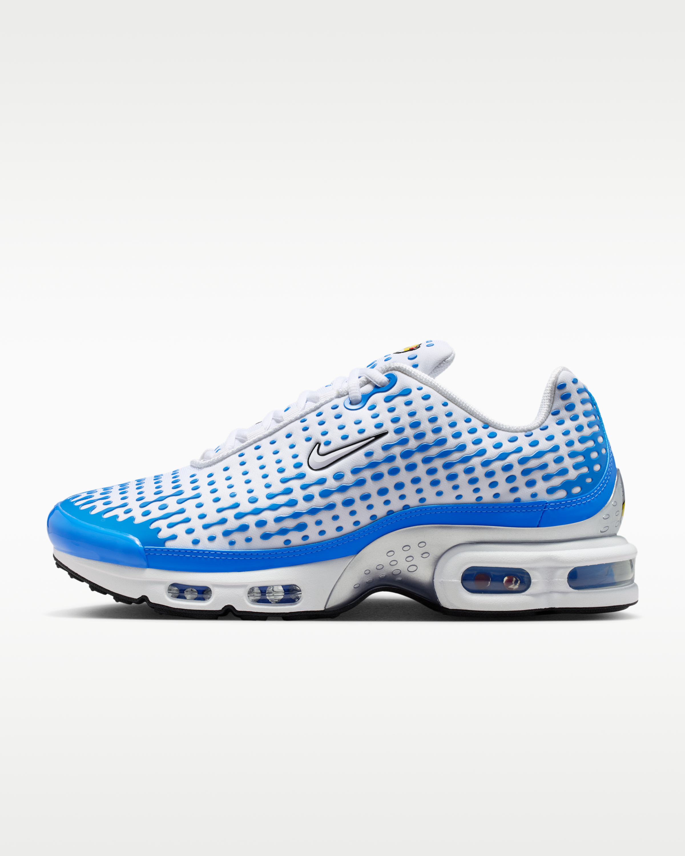 Nike Air Max Plus VII Men's Shoes - White/Blue Crystal/Metallic Silver/White - View 1