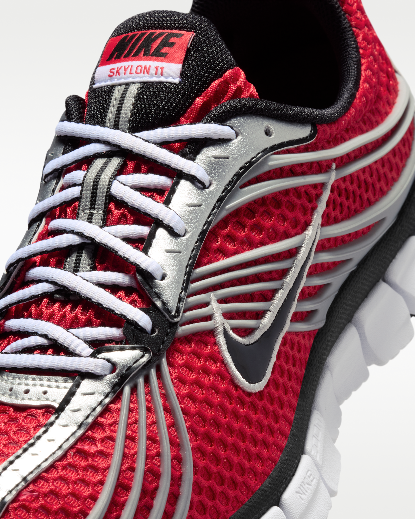 Nike Zoom Skylon 11 Women's Shoes - University Red/Metallic Silver/White/Black - View 7