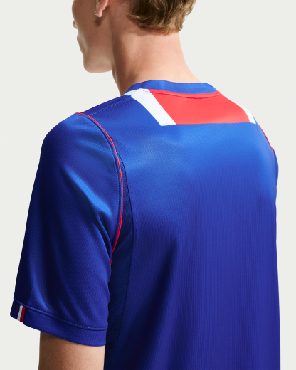 Paris Saint-Germain 2026/27 Stadium Home Men's Nike Dri-FIT Football Replica Shirt - Old Royal/White/University Red/White - View 2