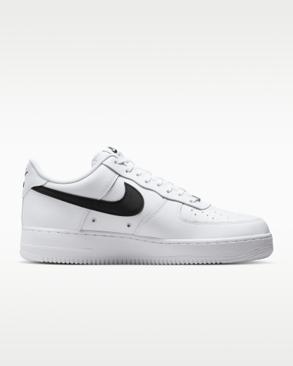 Nike Air Force 1 '07 LV8 Men's Shoes - White/White/Black - View 3