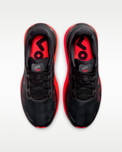 Nike Vomero Premium Men's Road Running Shoes - Black/Bright Crimson/Black - View 4