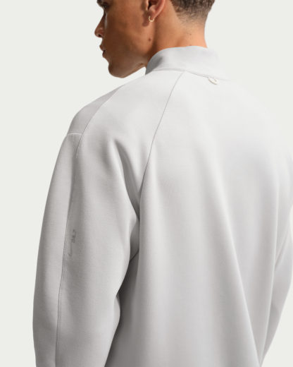 Nike 24.7 ImpossiblySoft Men's Dri-FIT 1/2-Zip Top - Grey Fog/Light Smoke Grey - View 2