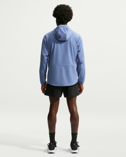 Nike Unlimited Men's Repel Hooded Versatile Jacket - Indigo Storm/Black/Indigo Storm - View 5