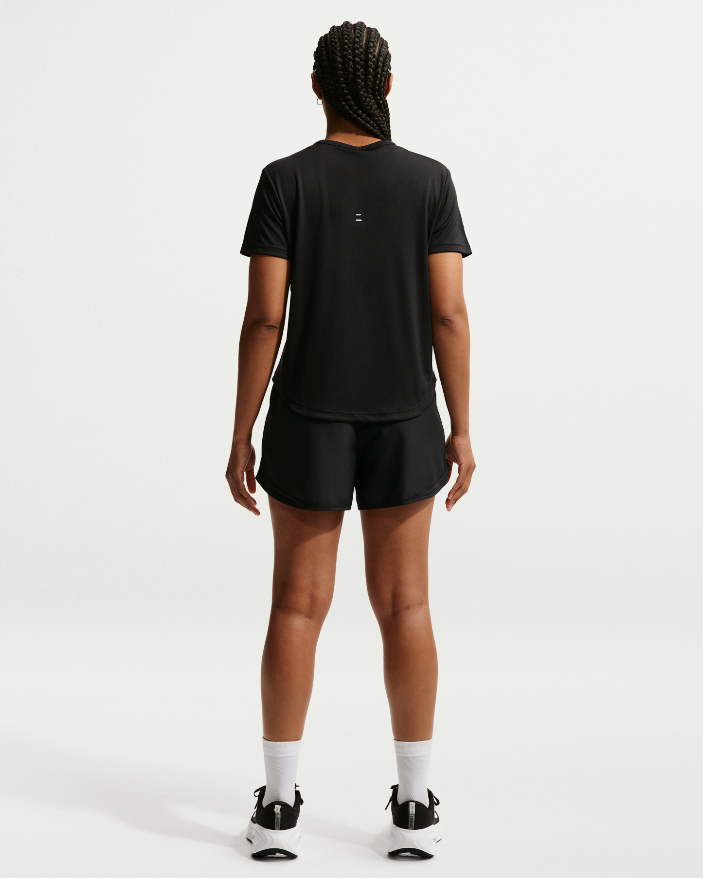 Nike Tempo Women's Dri-FIT Short-Sleeve Running Top - Black - View 5