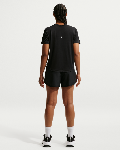 Nike Tempo Women's Dri-FIT Short-Sleeve Running Top - Black - View 5
