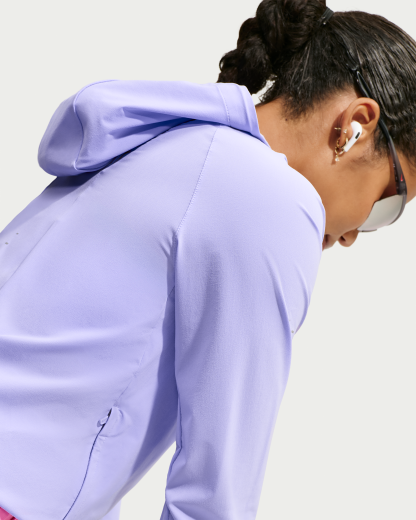 Nike Swift Women's Repel Packable Running Jacket - Purple Pulse - View 2