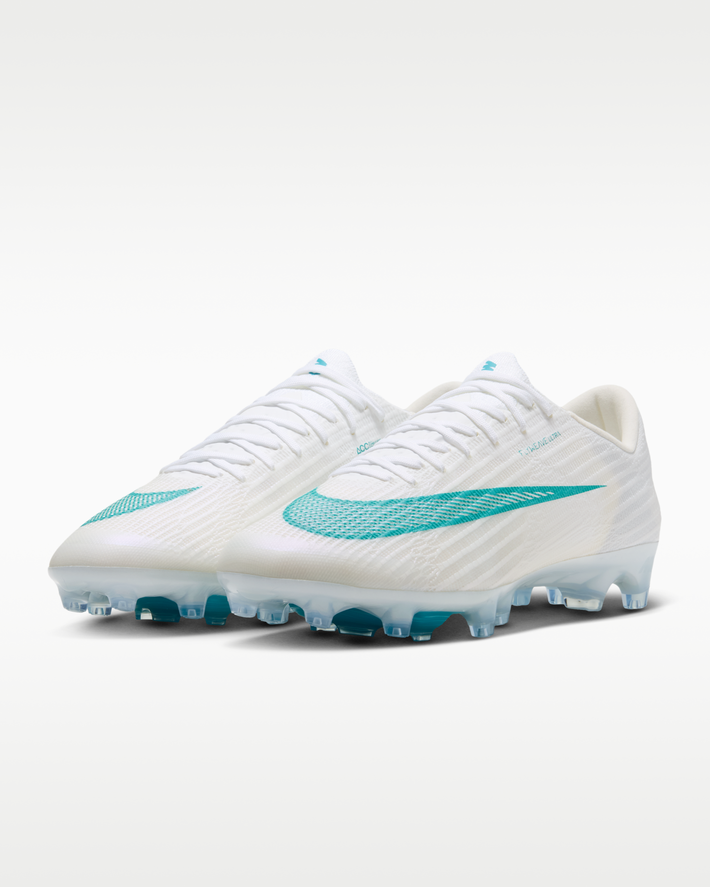 Nike Mercurial Superfly 11 Elite Artificial-Grass Low-Top Football Boots - White/Dusty Cactus - View 5