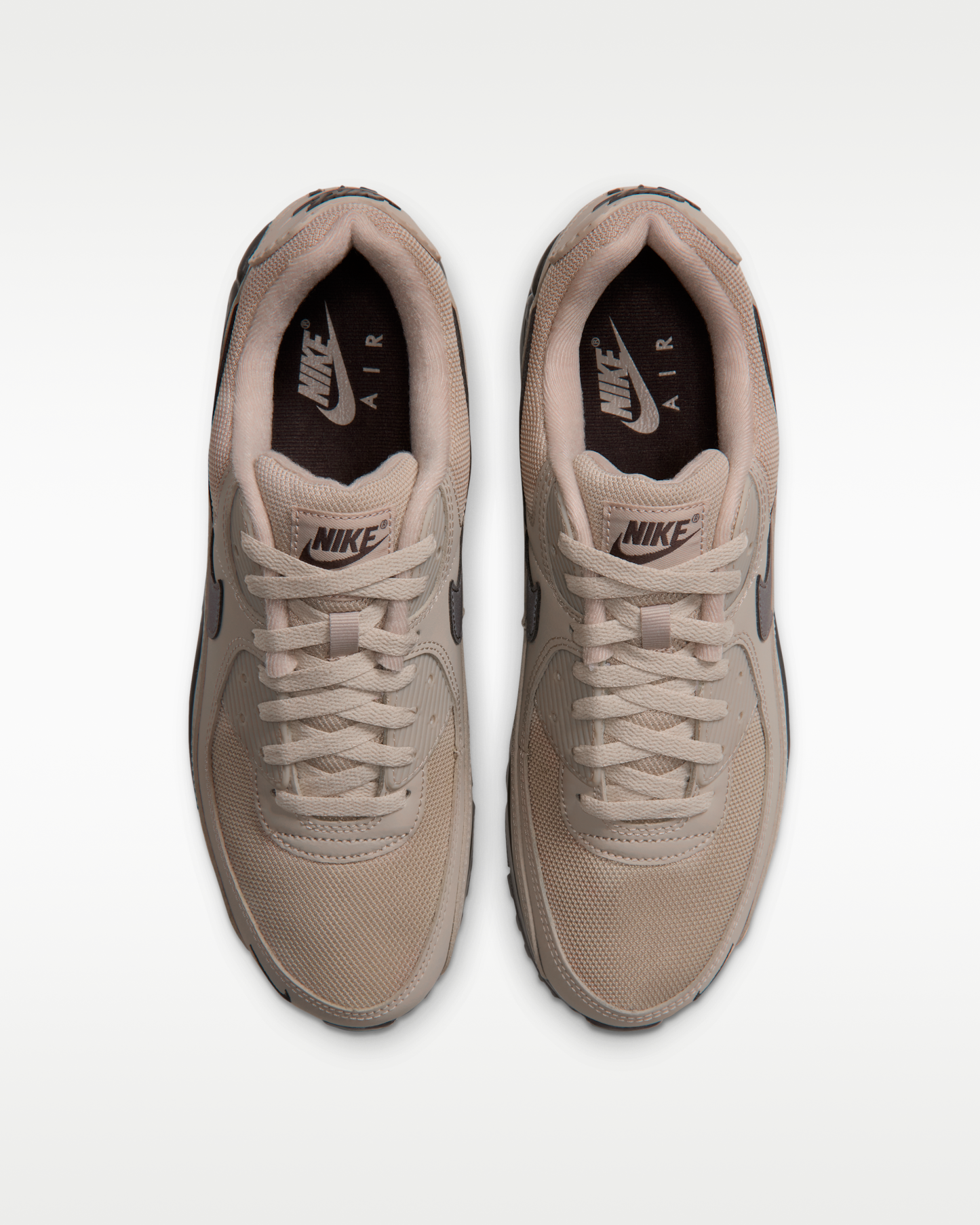 Nike Air Max 90 Men's Shoes - Cream II/Phantom/Light Bone/Medium Ash - View 4