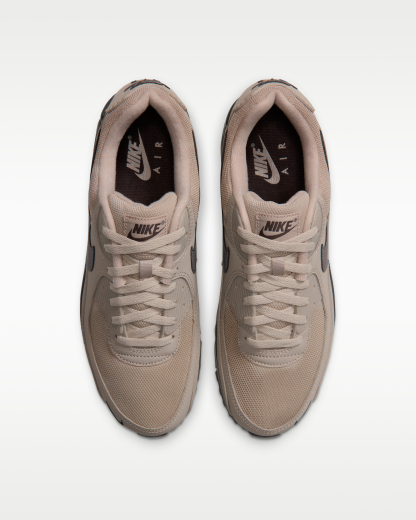 Nike Air Max 90 Men's Shoes - Cream II/Phantom/Light Bone/Medium Ash - View 4