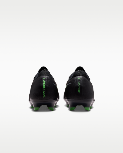 Nike Mercurial Vapor 17 Elite Firm-Ground Low-Top Football Boots - Black/Black/Illusion Green - View 6