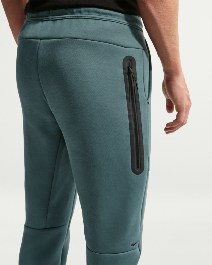 Nike Tech Men's Fleece Joggers - Mineral Slate/Black - View 3
