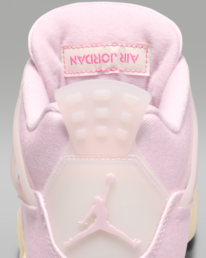 Air Jordan 4 Retro 'Pearl Pink and Iced Carmine' Women's Shoe - Pearl Pink/Coconut Milk/Muslin/Iced Carmine - View 9