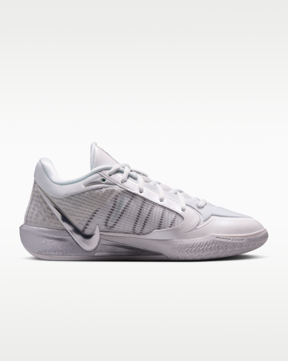 Sabrina 4 'Light Work' Basketball Shoes - Summit White/Black/Metallic Silver - View 3
