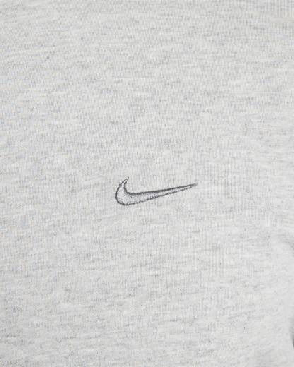 Nike Primary Men's Dri-FIT Short-sleeve Versatile Top - Dark Grey Heather/Heather/Smoke Grey - View 4