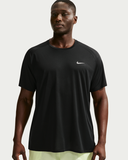 Nike Stride Men's Dri-FIT ADV Short-Sleeve Running Top - Black - View 6