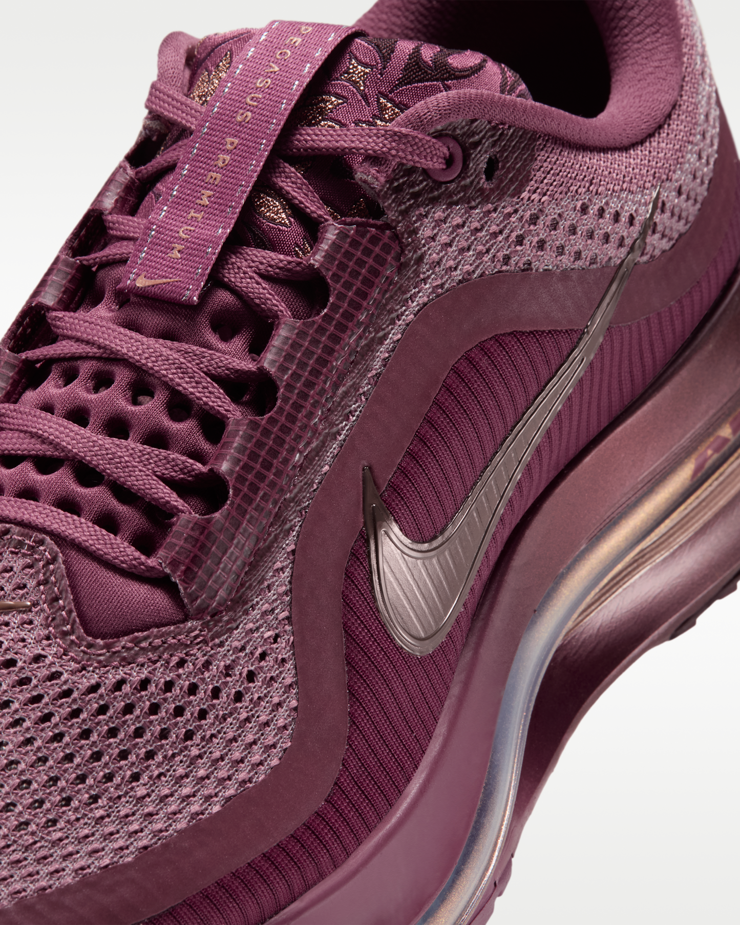 Nike Pegasus Premium Women's Road Running Shoes - Pink Smoke/Mystic Dates/Light Boulder/Metallic Red Bronze - View 7