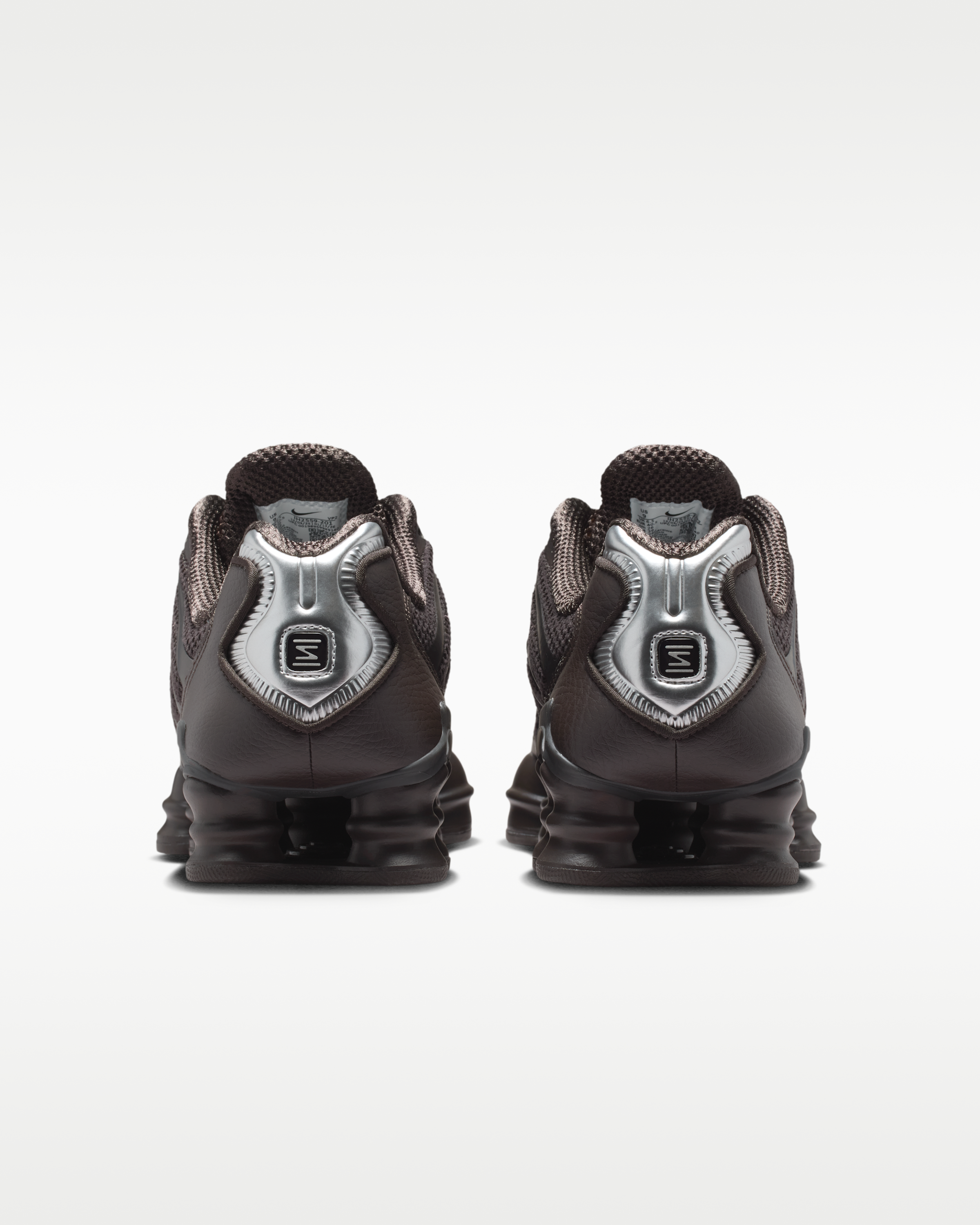 Nike Shox TL Women's Shoes - Velvet Brown/Metallic Silver - View 6