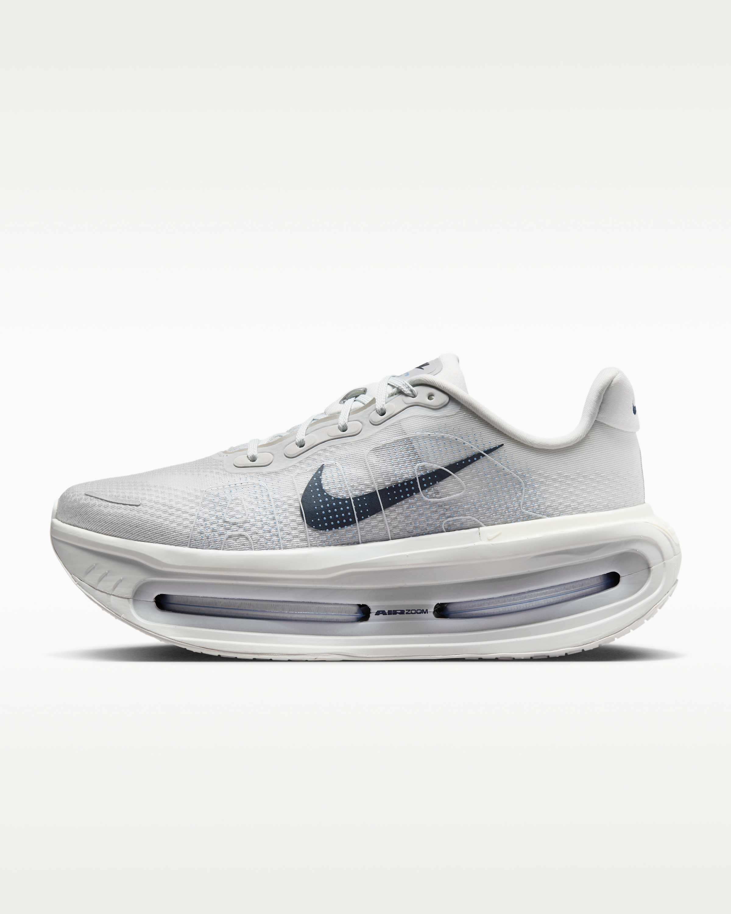 Nike Vomero Premium Men's Road Running Shoes - Off-White/Grey Fog/Wolf Grey/Dark Obsidian - View 1