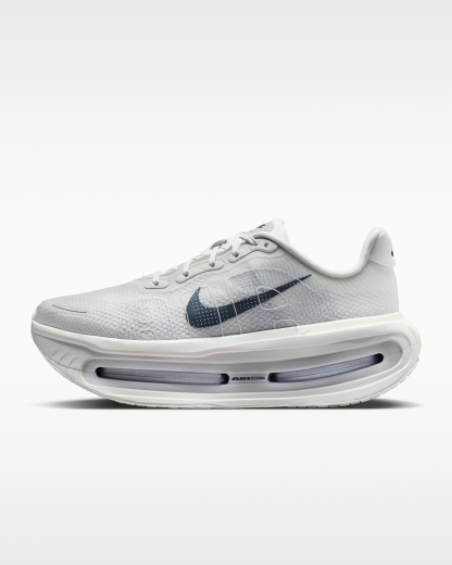 Nike Vomero Premium Men's Road Running Shoes - Off-White/Grey Fog/Wolf Grey/Dark Obsidian - View 1