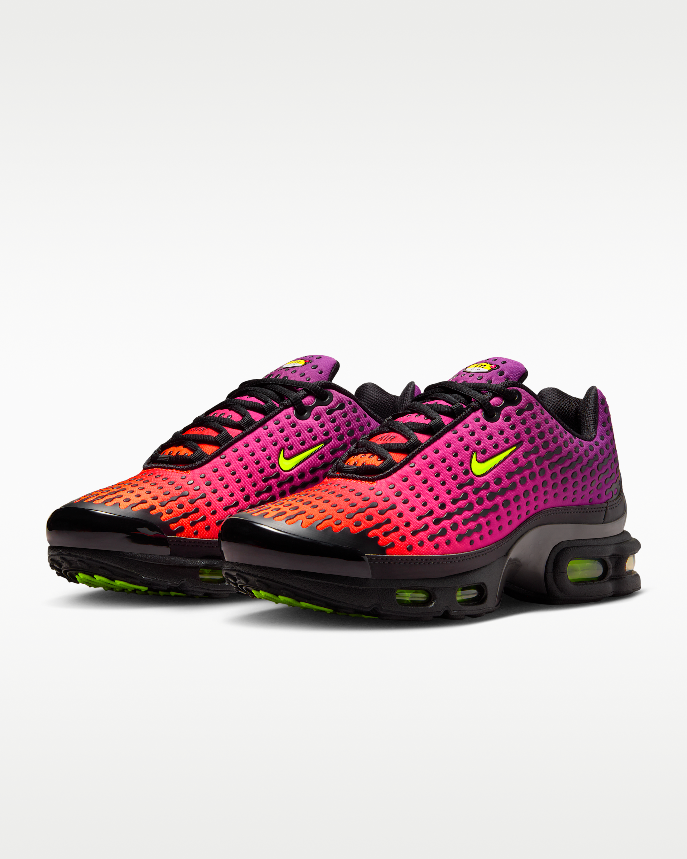 Nike Air Max Plus VII Men's Shoes - Total Orange/Black/Cactus Flower/Volt - View 5