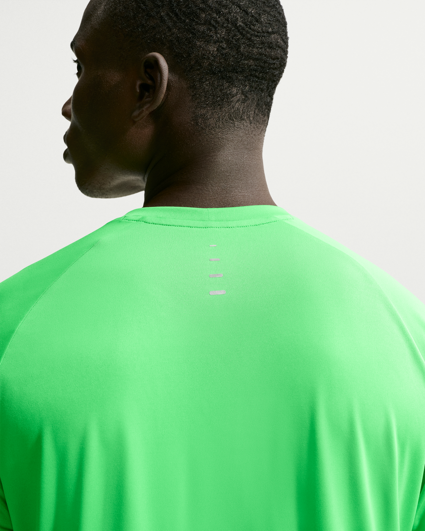 Nike Stride Men's Dri-FIT ADV Short-Sleeve Running Top - Green Spark - View 2