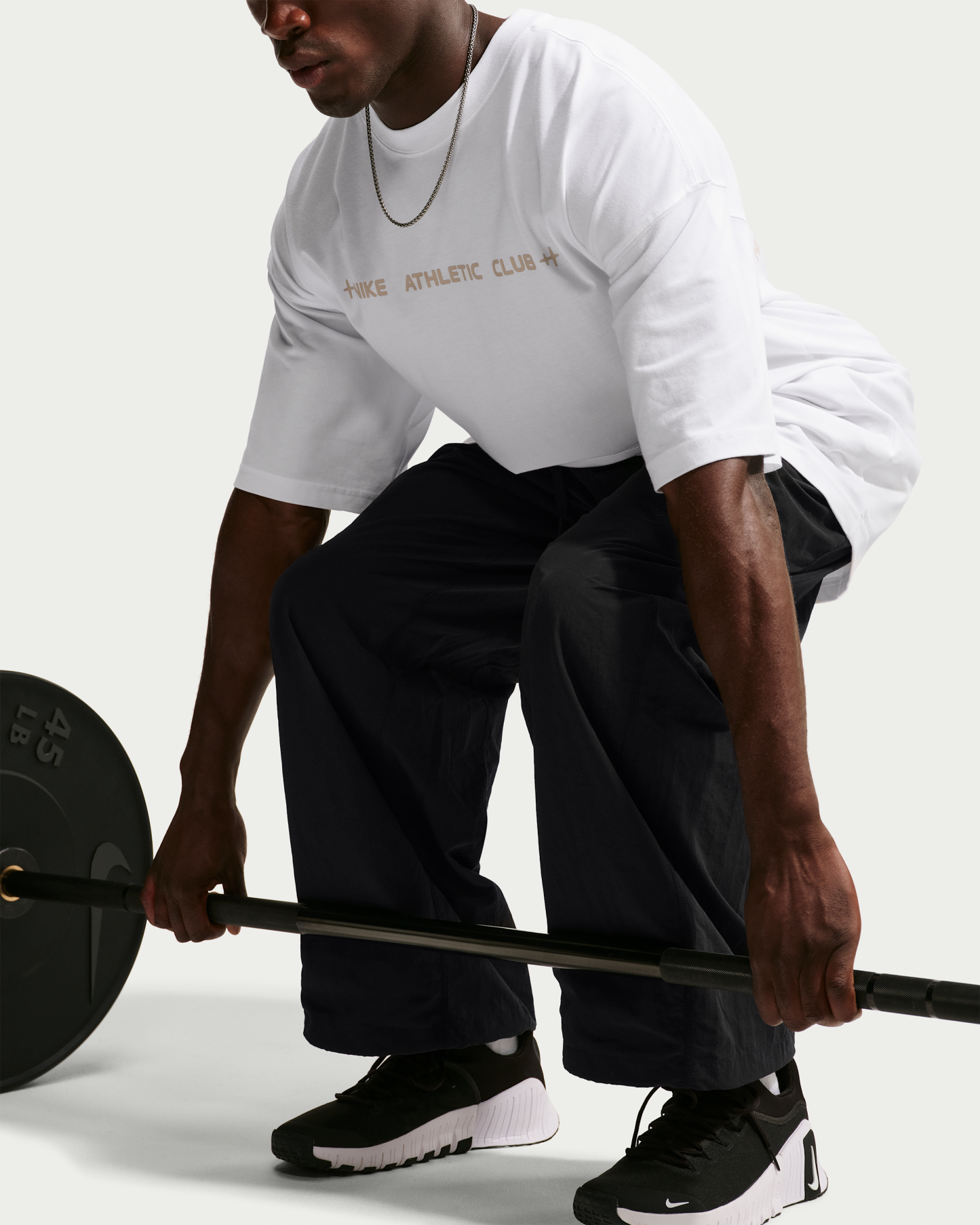 Nike N.A.C. Men's Oversized T-Shirt - White/Cream II - View 3