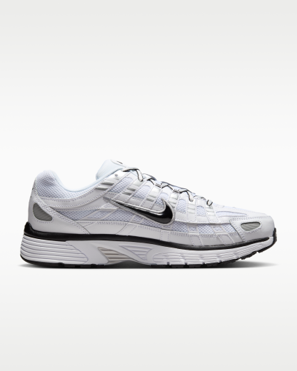 Nike P-6000 Shoes - White/Metallic Silver/Black/Black - View 3