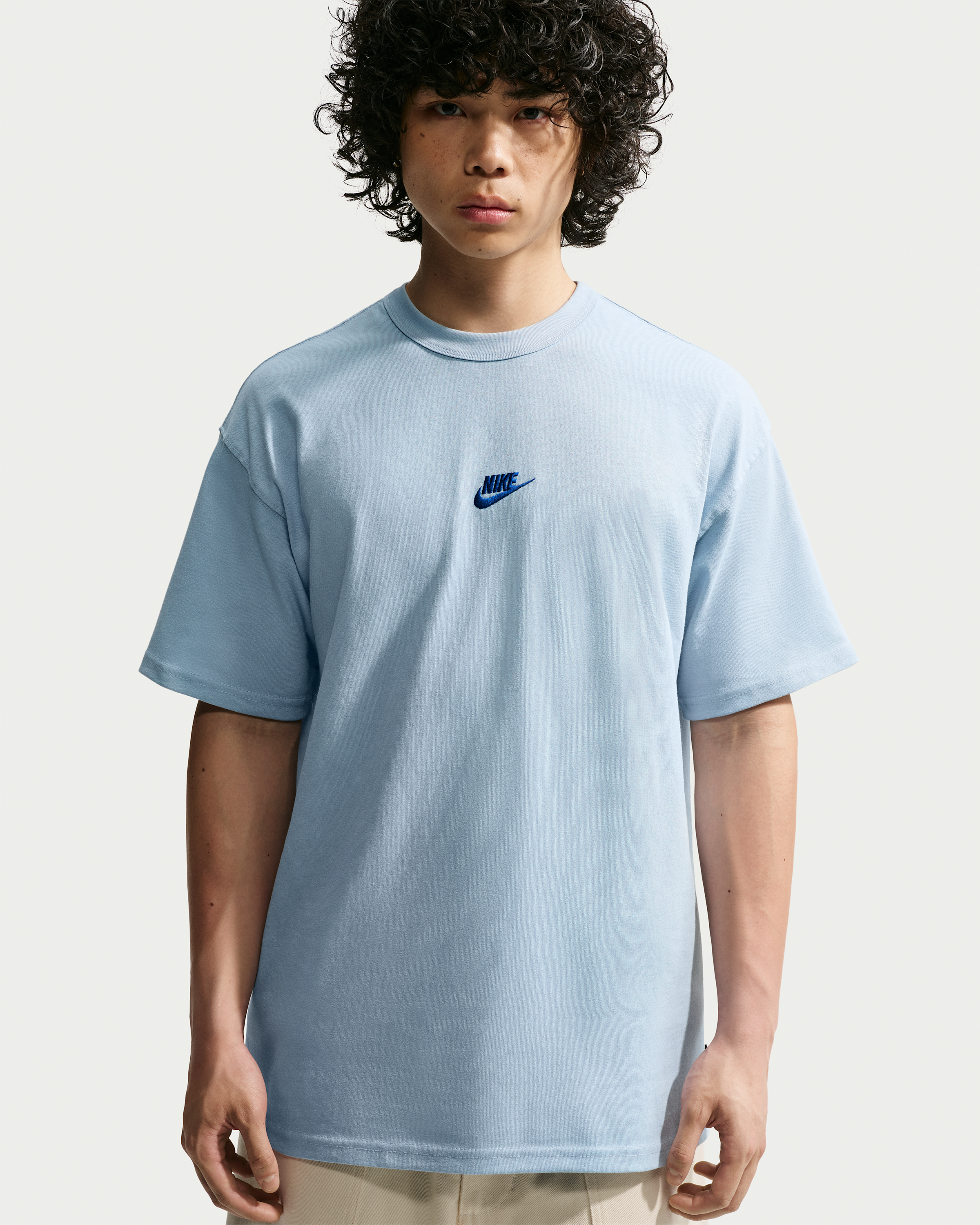 Nike Sportswear Premium Essentials Men's T-Shirt - Light Armoury Blue - View 1