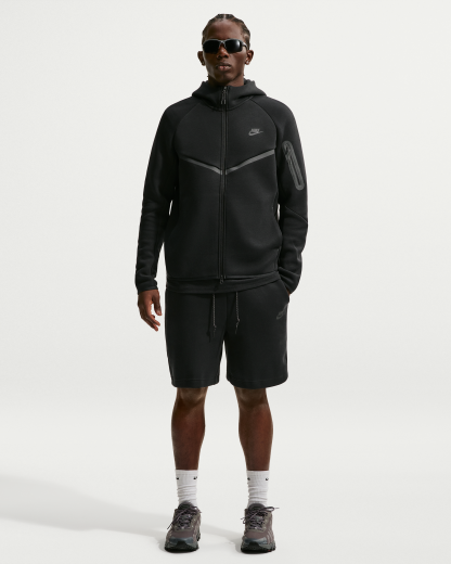 Nike Tech Men's Fleece Shorts - Black/Black - View 1