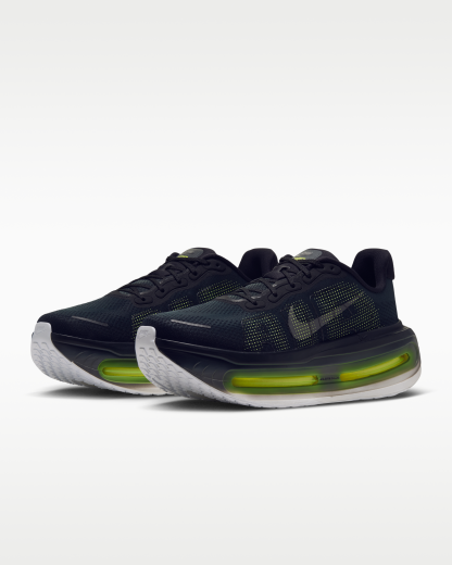 Nike Vomero Premium Men's Road Running Shoes - Black/Anthracite/Lemon Venom/Metallic Dark Grey - View 5