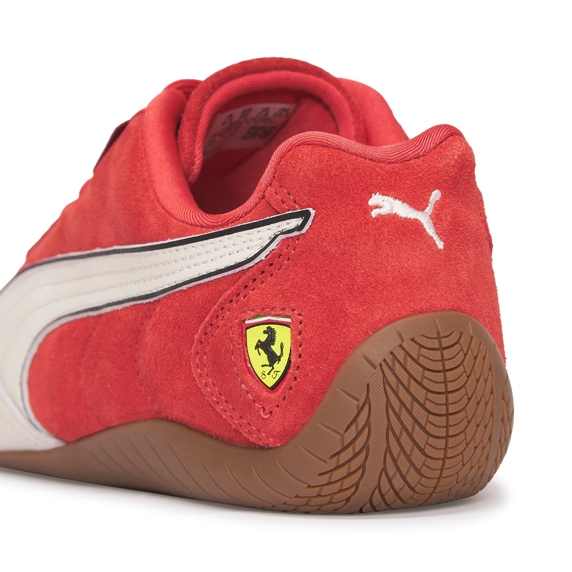 Scuderia Ferrari Speedcat Sneakers Unisex - Rosso Corsa-Vapor Gray - Image 3