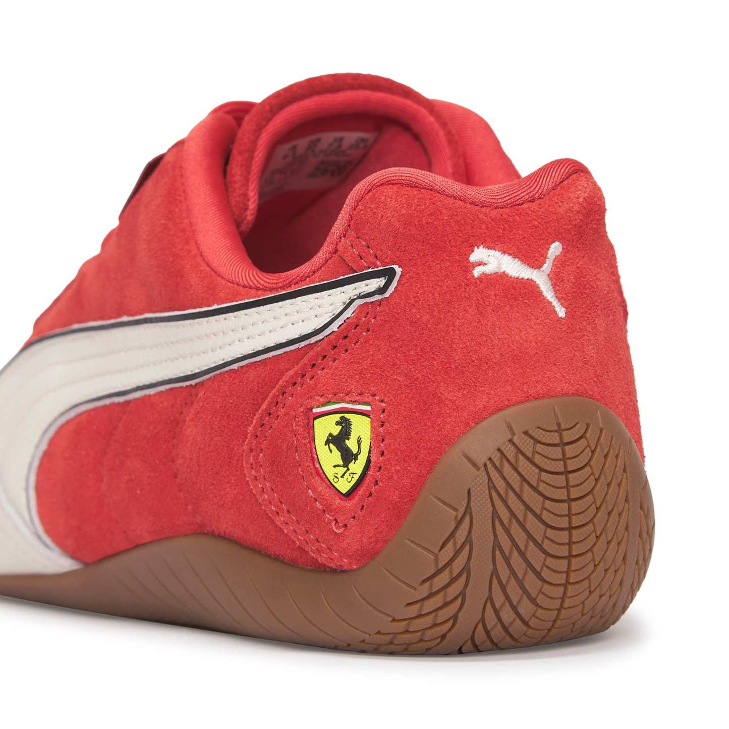 Scuderia Ferrari Speedcat Sneakers Unisex - Rosso Corsa-Vapor Gray - Image 3