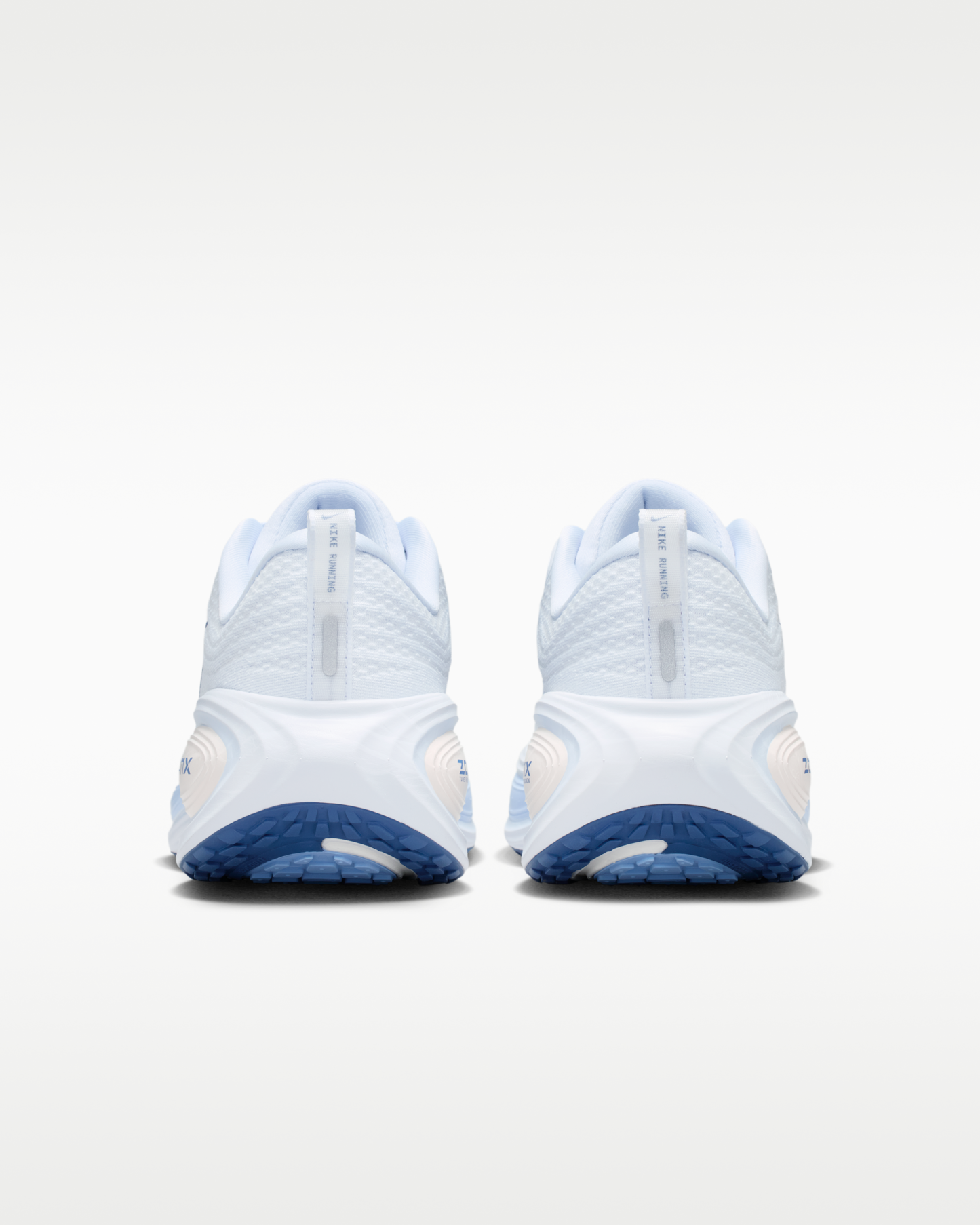 Nike Vomero Plus Women's Road Running Shoes - White/Aluminium/Football Grey/Mystic Navy - View 6