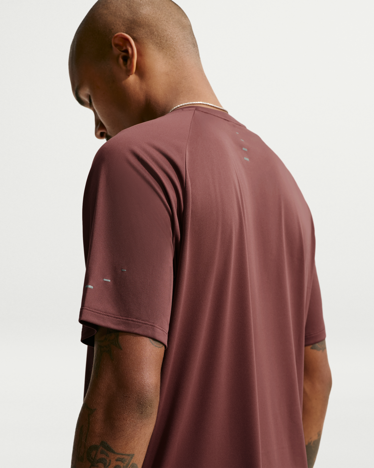 Nike Stride Men's Dri-FIT ADV Short-Sleeve Running Top - Light Boulder - View 2